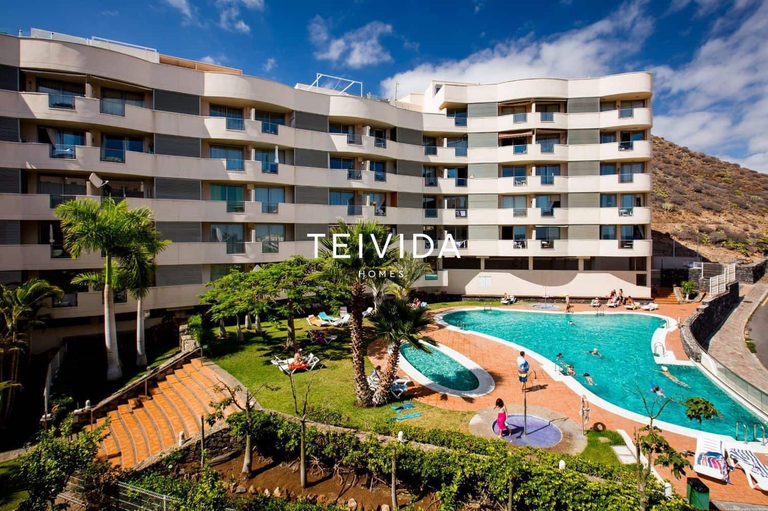 1 soveværelse Lejlighed til salg i Palm-Mar med swimmingpool - € 255.000 (Ref: 9782413)