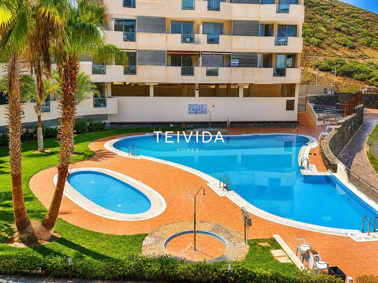 1 soveværelse Lejlighed til leje i Palm-Mar med swimmingpool - € 1.350 (Ref: 9819309)