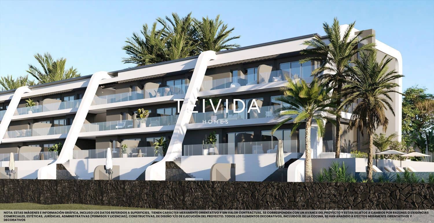 2 slaapkamer Flat te koop in Golf del Sur met zwembad garage - € 430.000 (Ref: 9824145)