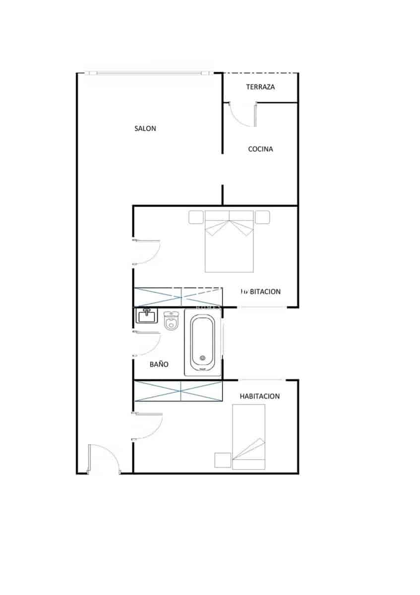 2 quarto Apartamento para venda em San Isidro de Abona com garagem - 195 000 € (Ref: 9854573)