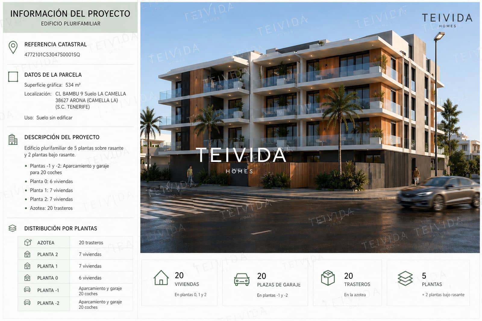 Building Plot for sale in La Camella - € 425,000 (Ref: 9854595)