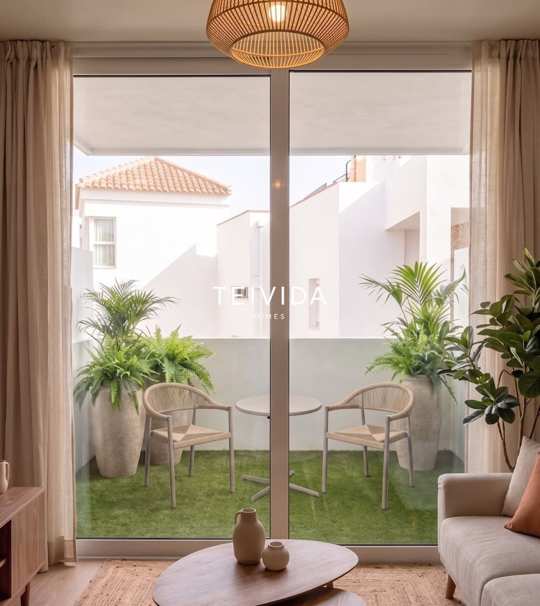1 quarto Apartamento para arrendar em Los Cristianos com piscina - 1 600 € (Ref: 9924921)
