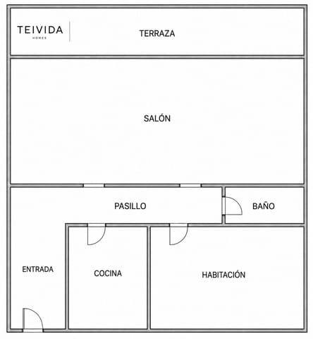 1 sypialnia Mieszkanie na sprzedaż w Puerto de la Cruz z garażem - 290 000 € (Ref: 9968567)