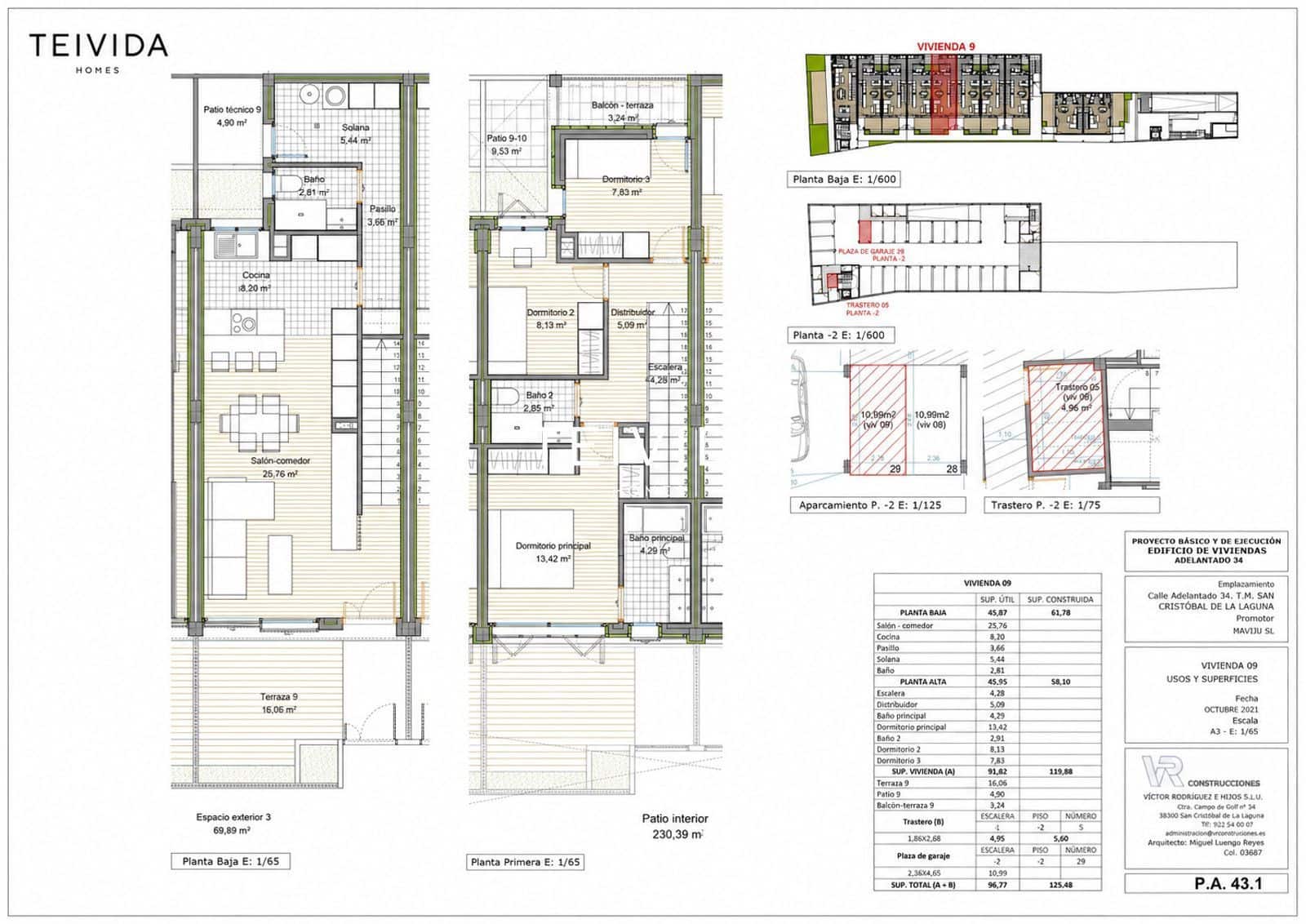 Casa de 3 habitaciones en San Cristóbal de La Laguna en venta con garaje - 559.000 € (Ref: 9968568)