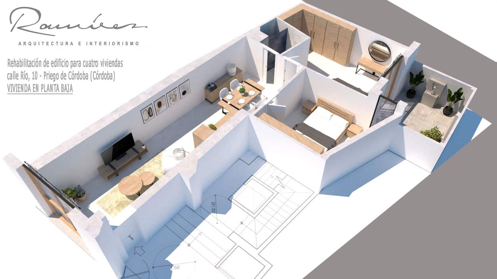 2 makuuhuone Asunto myytävänä paikassa Priego de Cordoba - 149 900 € (Ref: 9548656)