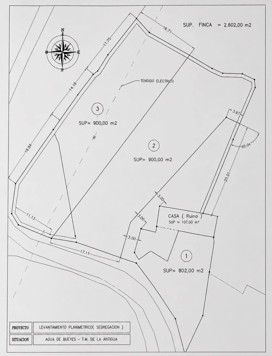 Undeveloped Land for sale in Agua de Bueyes - € 55,000 (Ref: 9835199)