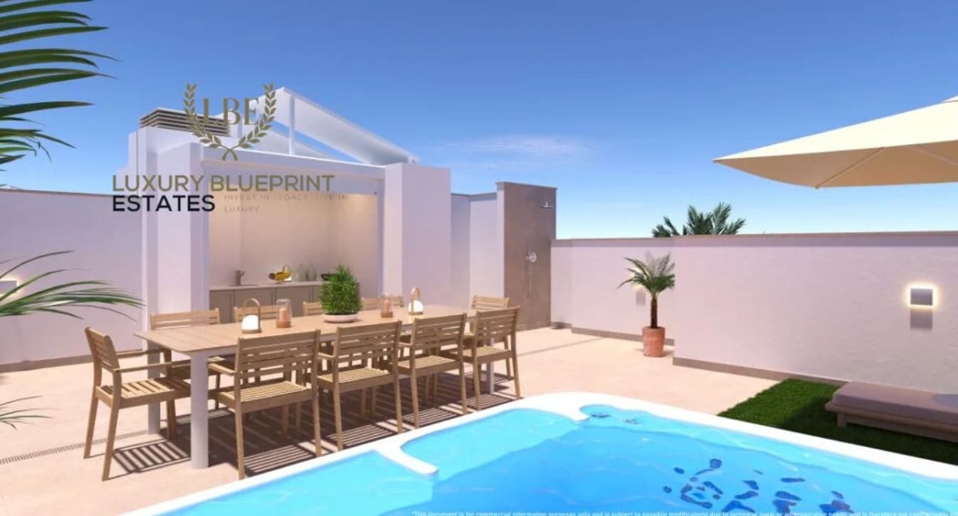 4 sypialnia Willa na sprzedaż w Torre de la Horadada z basenem garażem - 745 000 € (Ref: 9537352)