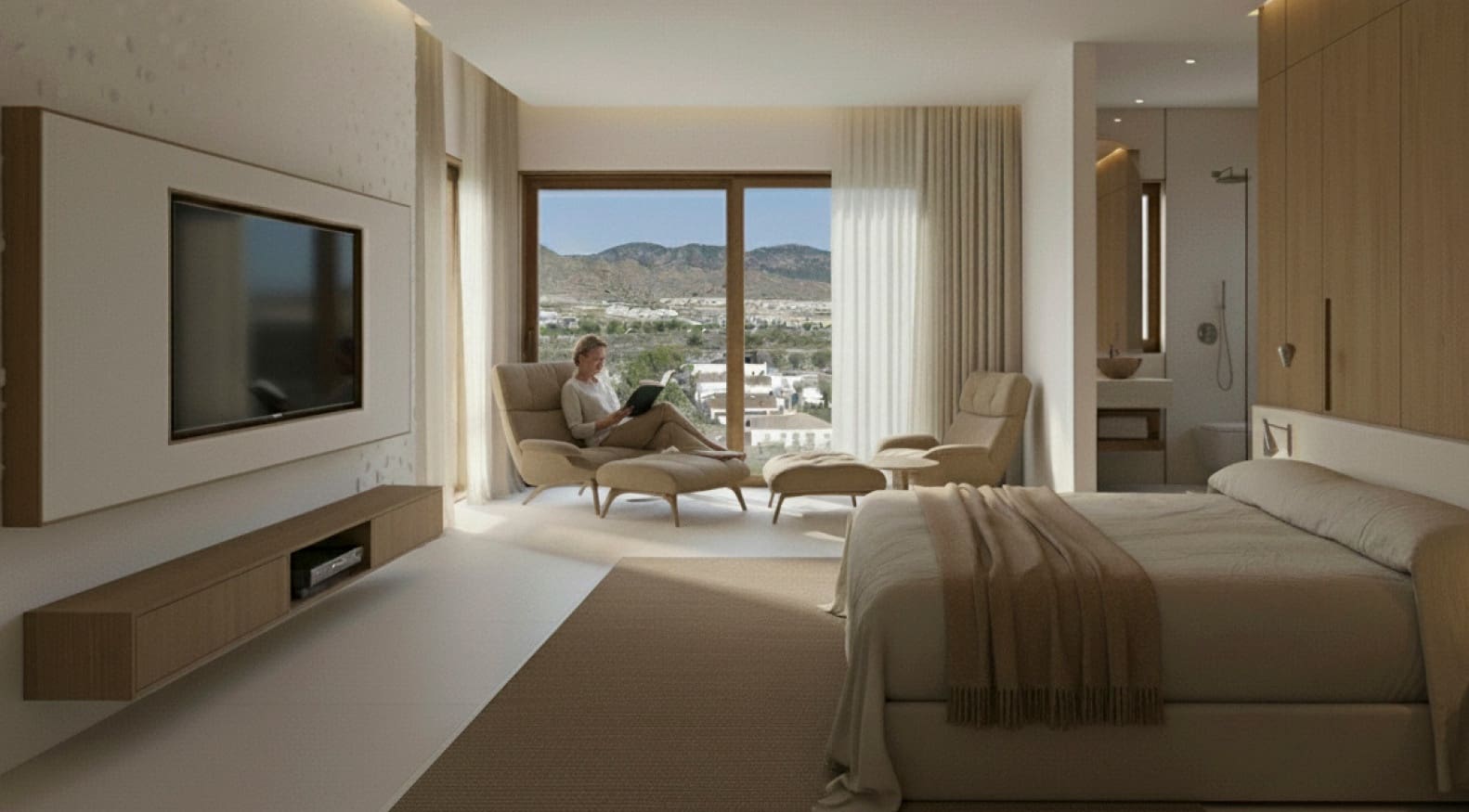 1 soveværelse Studio til salg i Banos y Mendigo med swimmingpool garage - € 202.500 (Ref: 9566504)