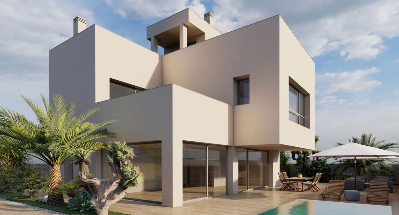 4 sovrum Takvåning till salu i Pilar de la Horadada med pool garage - 429 900 € (Ref: 9566705)