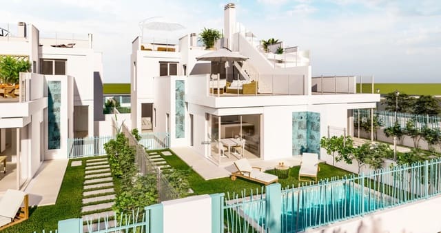 3 sovrum Semi-fristående Villa till salu i Los Alcázares med pool garage - 449 000 € (Ref: 9570093)