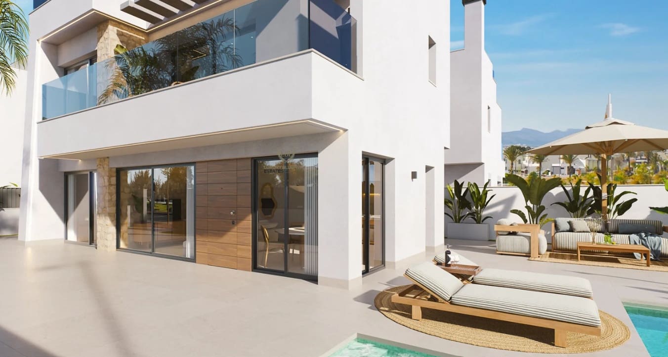 3 sypialnia Willa na sprzedaż w Torre-Pacheco z basenem garażem - 420 000 € (Ref: 9571864)