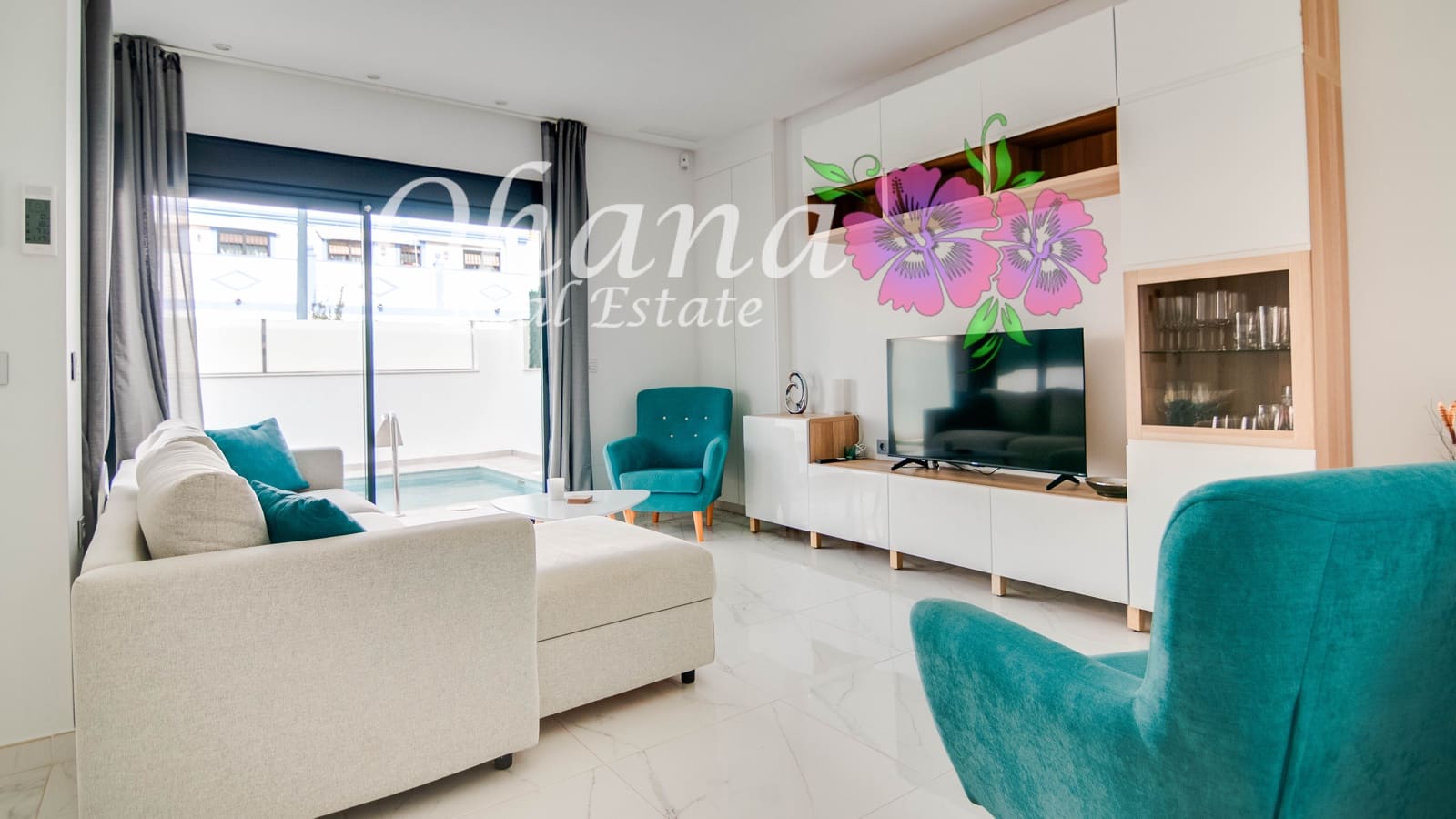 2 makuuhuone Huvila myytävänä paikassa Roda mukana uima-altaan 
autotalli - 339 500 € (Ref: 9600039)