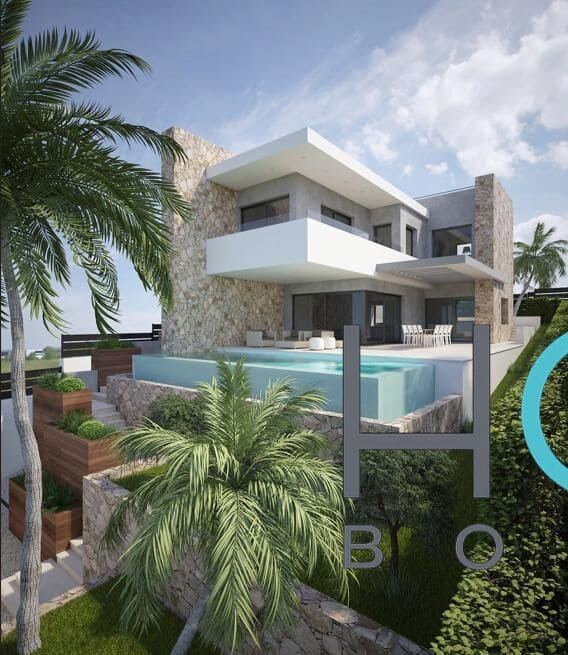 Villa til salg i Bendinat med swimmingpool garage - € 3.600.000 (Ref: 9625578)