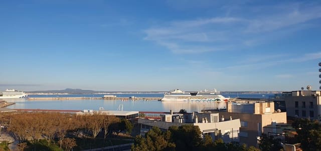 Penthouse de 2 chambres à louer à Palma de Mallorca avec piscine garage - 2 750 € (Ref: 9962717)