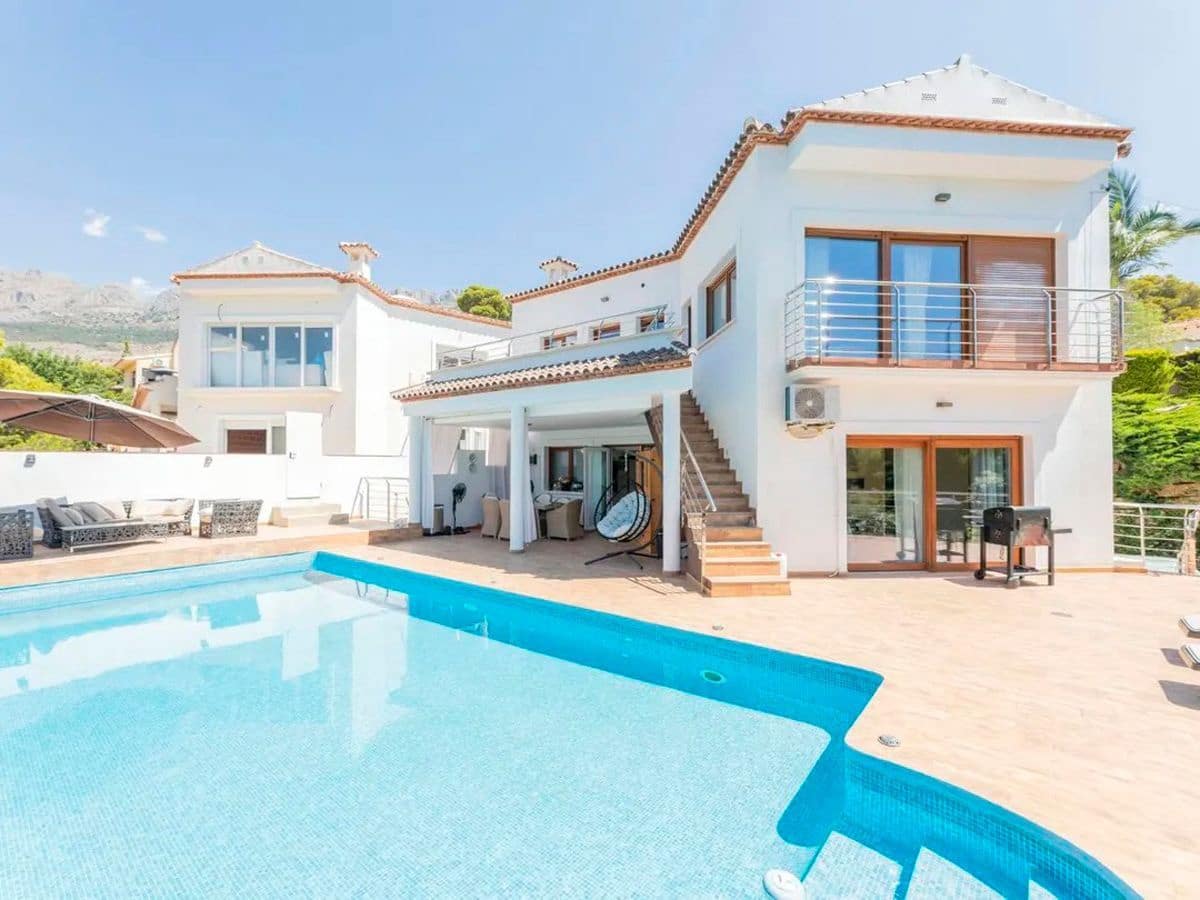 7 soveværelse Villa til salg i Altea la Vella med swimmingpool garage - € 1.840.000 (Ref: 10002636)