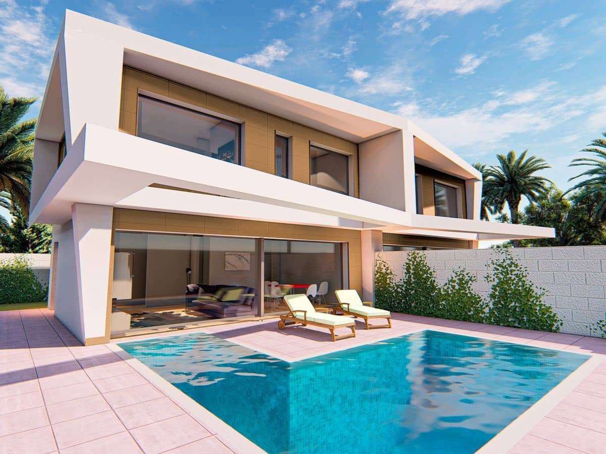 3 camera da letto Villetta Bifamiliare in vendita in Alicante citta con piscina garage - 435.000 € (Rif: 9651660)