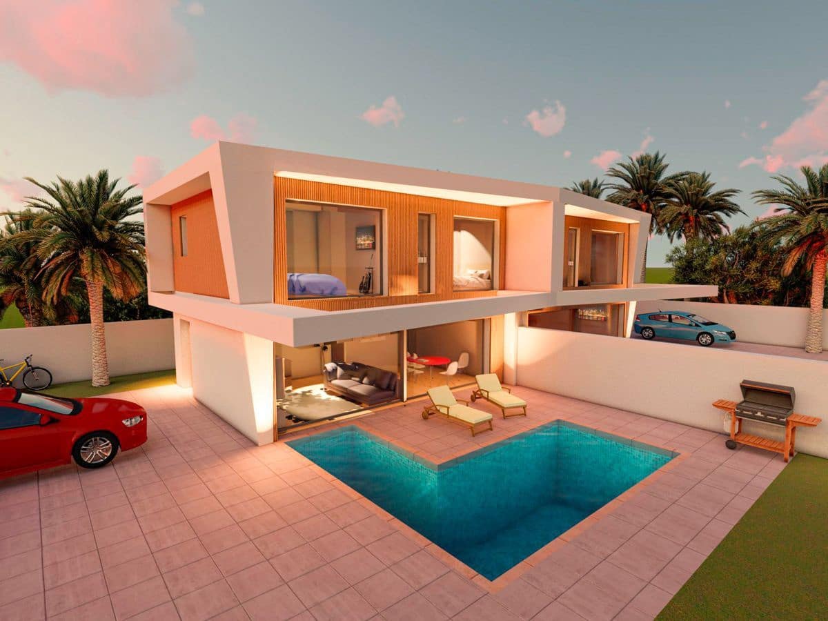 3 camera da letto Villetta Bifamiliare in vendita in Alicante citta con piscina garage - 435.000 € (Rif: 9651660)