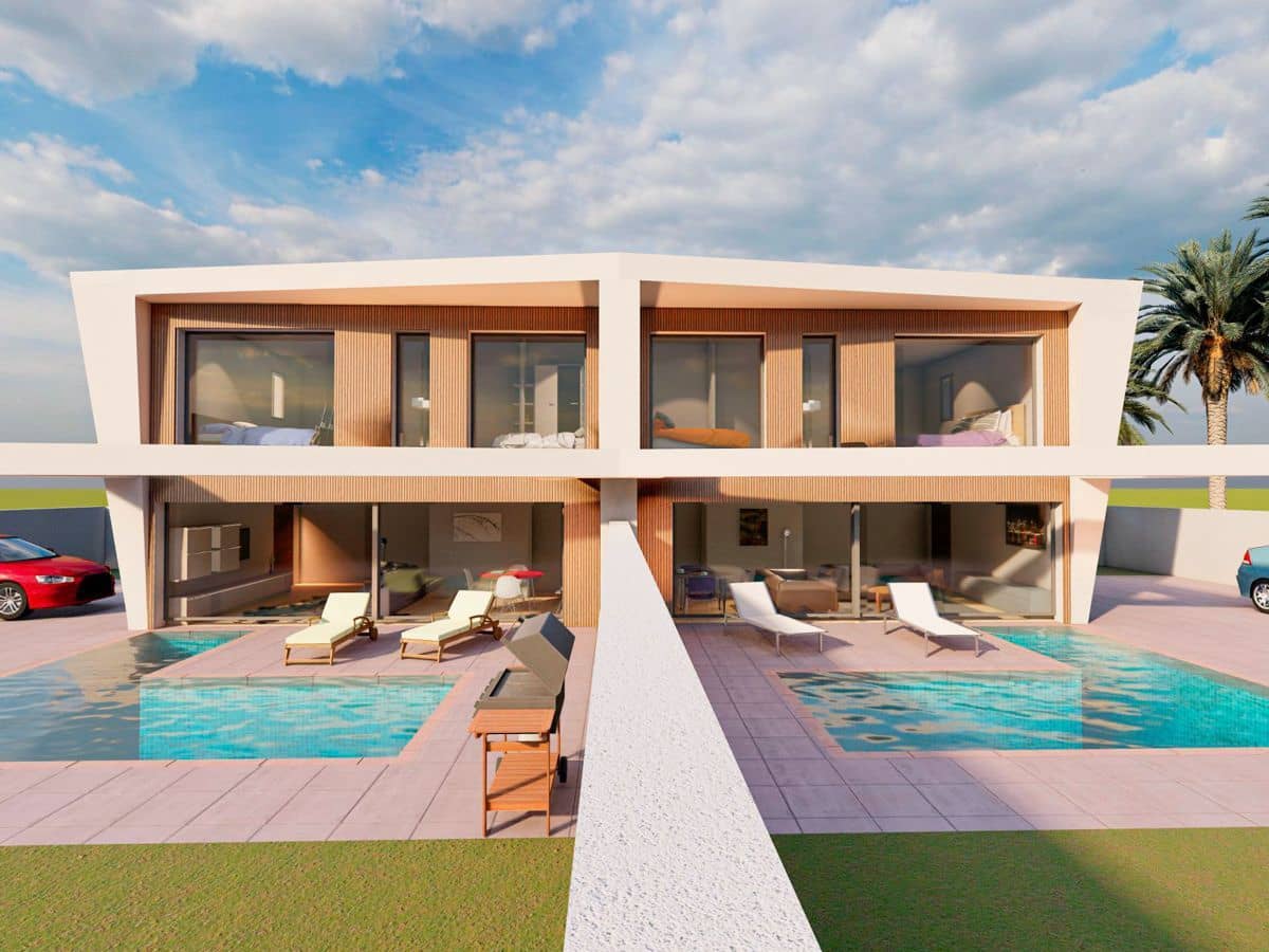 3 camera da letto Villetta Bifamiliare in vendita in Alicante citta con piscina garage - 435.000 € (Rif: 9651660)