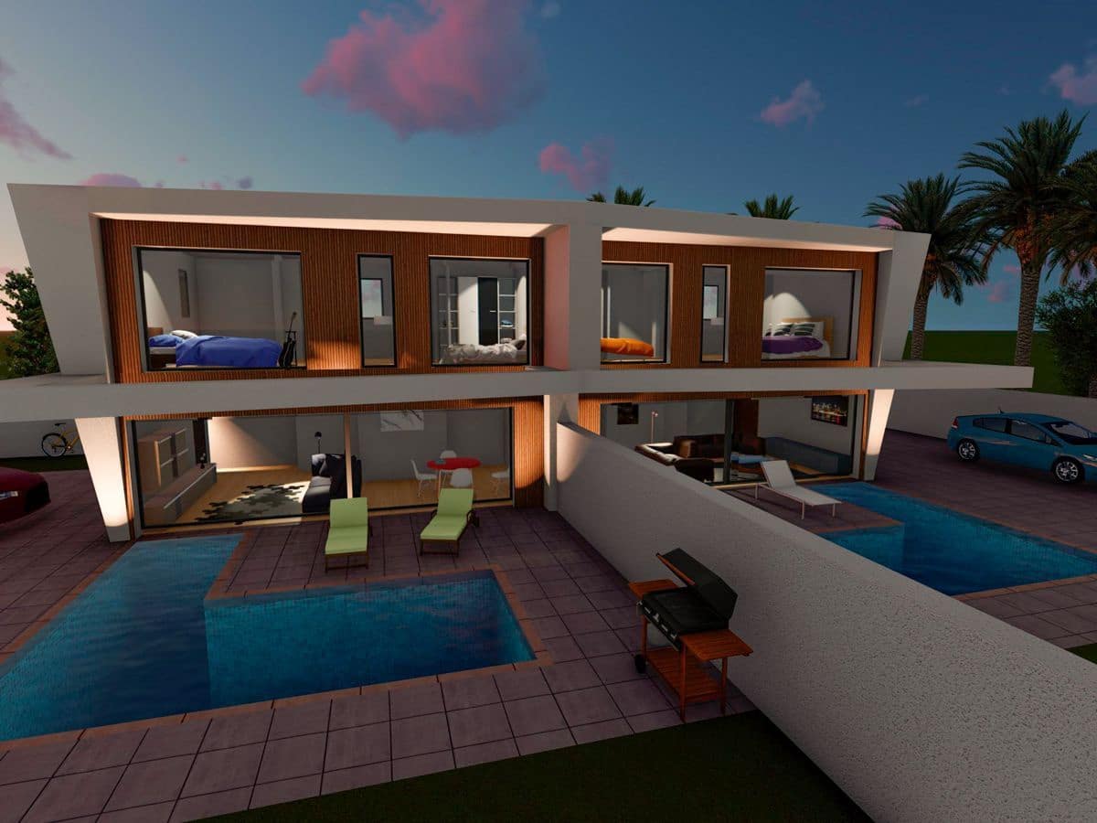 3 camera da letto Villetta Bifamiliare in vendita in Alicante citta con piscina garage - 435.000 € (Rif: 9651660)