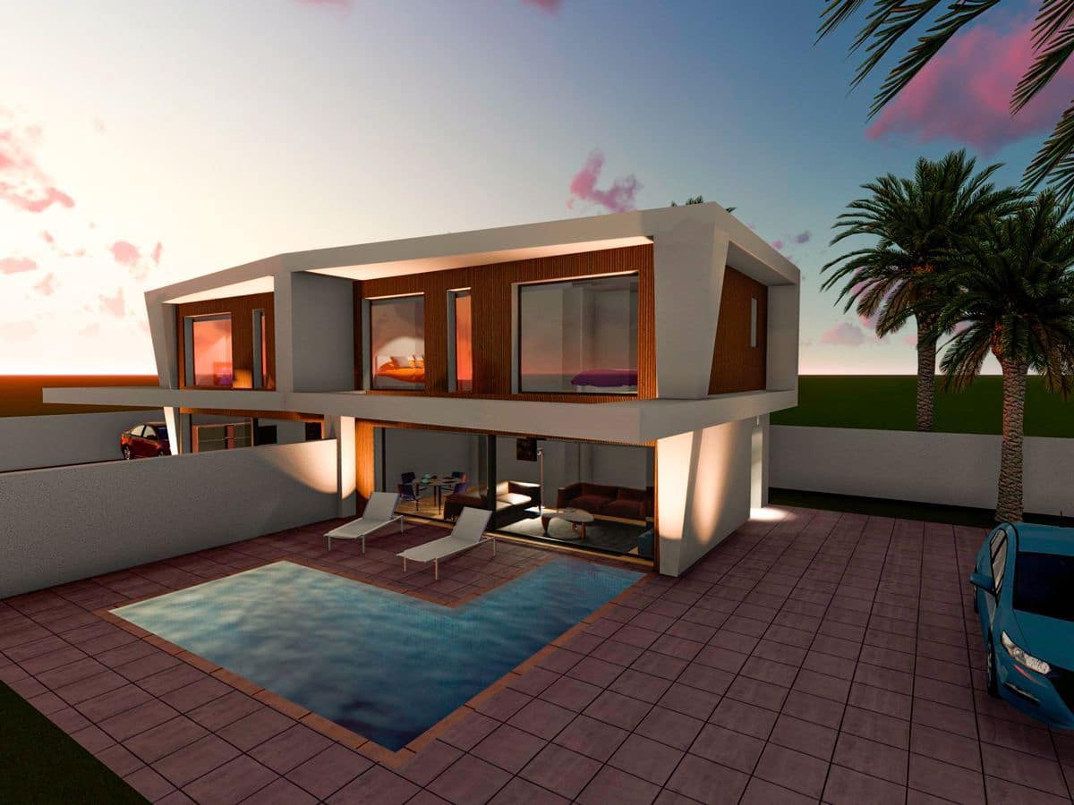 3 camera da letto Villetta Bifamiliare in vendita in Alicante citta con piscina garage - 435.000 € (Rif: 9651660)