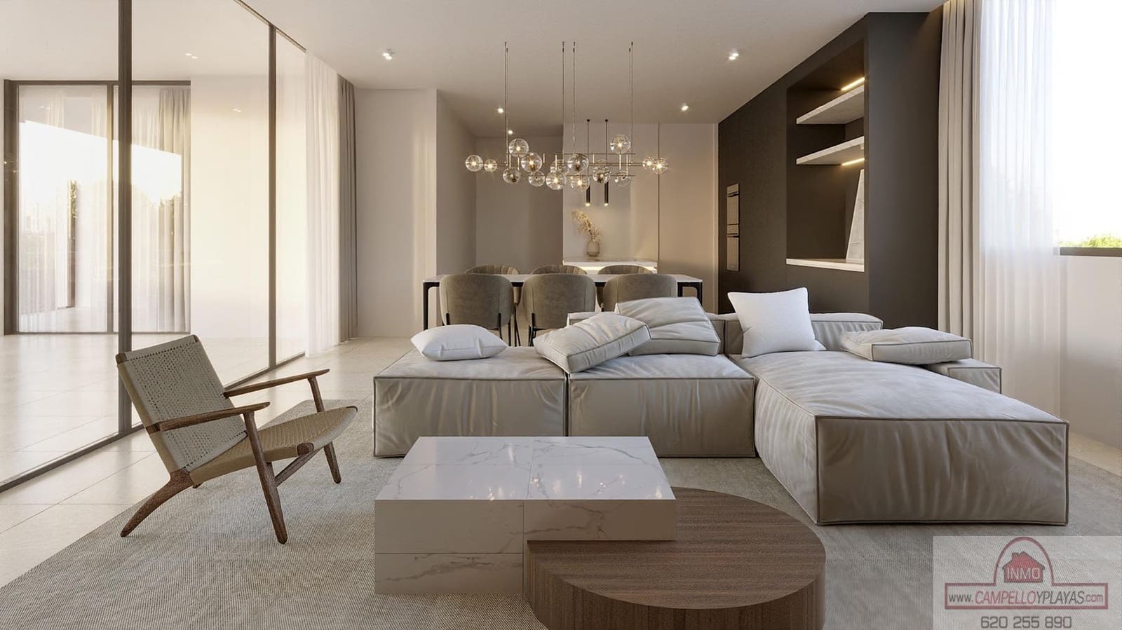 3 camera da letto Attico in vendita in La Nucia con piscina garage - 1.141.000 € (Rif: 10054426)