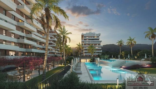 2 Zimmer Wohnung zu verkaufen in Platja Vila Joiosa - Platja de Torres, La Villajoyosa / Vila Joiosa mit Pool Garage - 343.900 € (Ref: 9570194)