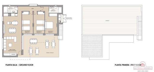 3 sovrum Villa till salu i Desamparados - Hurchillo - Torremendo, Orihuela med pool - 529 900 € (Ref: 9902446)
