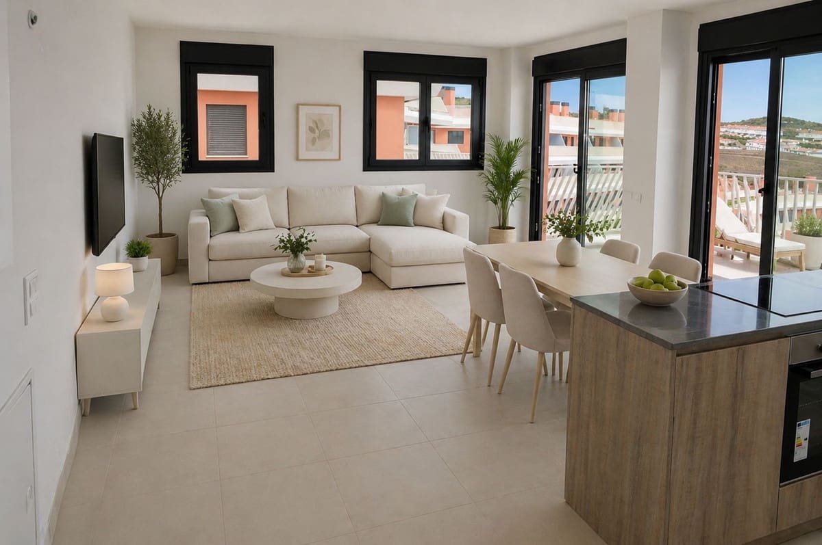 3 makuuhuone Kattohuoneisto myytävänä paikassa Mijas Costa - 595 000 € (Ref: 9810870)