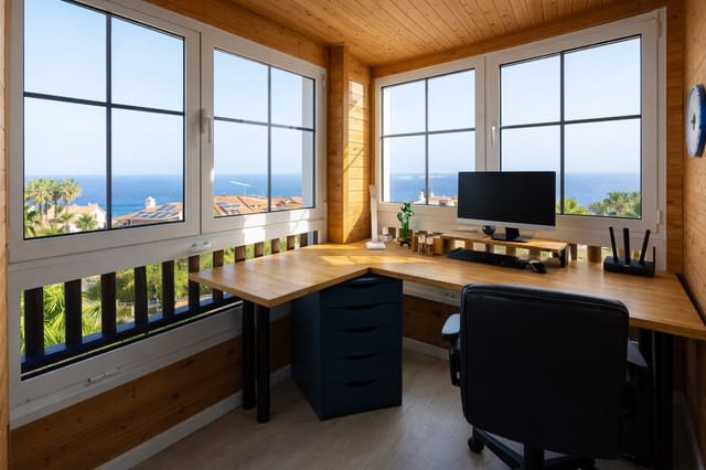 4 sypialnia Dom szeregowy na sprzedaż w Puerto de la Cruz z basenem garażem - 585 000 € (Ref: 9564041)