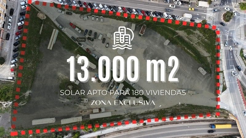 Byggetomt til salgs i Ontinyent - € 5 000 000 (Ref: 9569198)