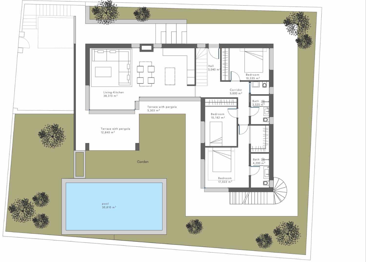 Chalet de 4 habitaciones en Estepona en venta con piscina garaje - 1.150.000 € (Ref: 9591729)