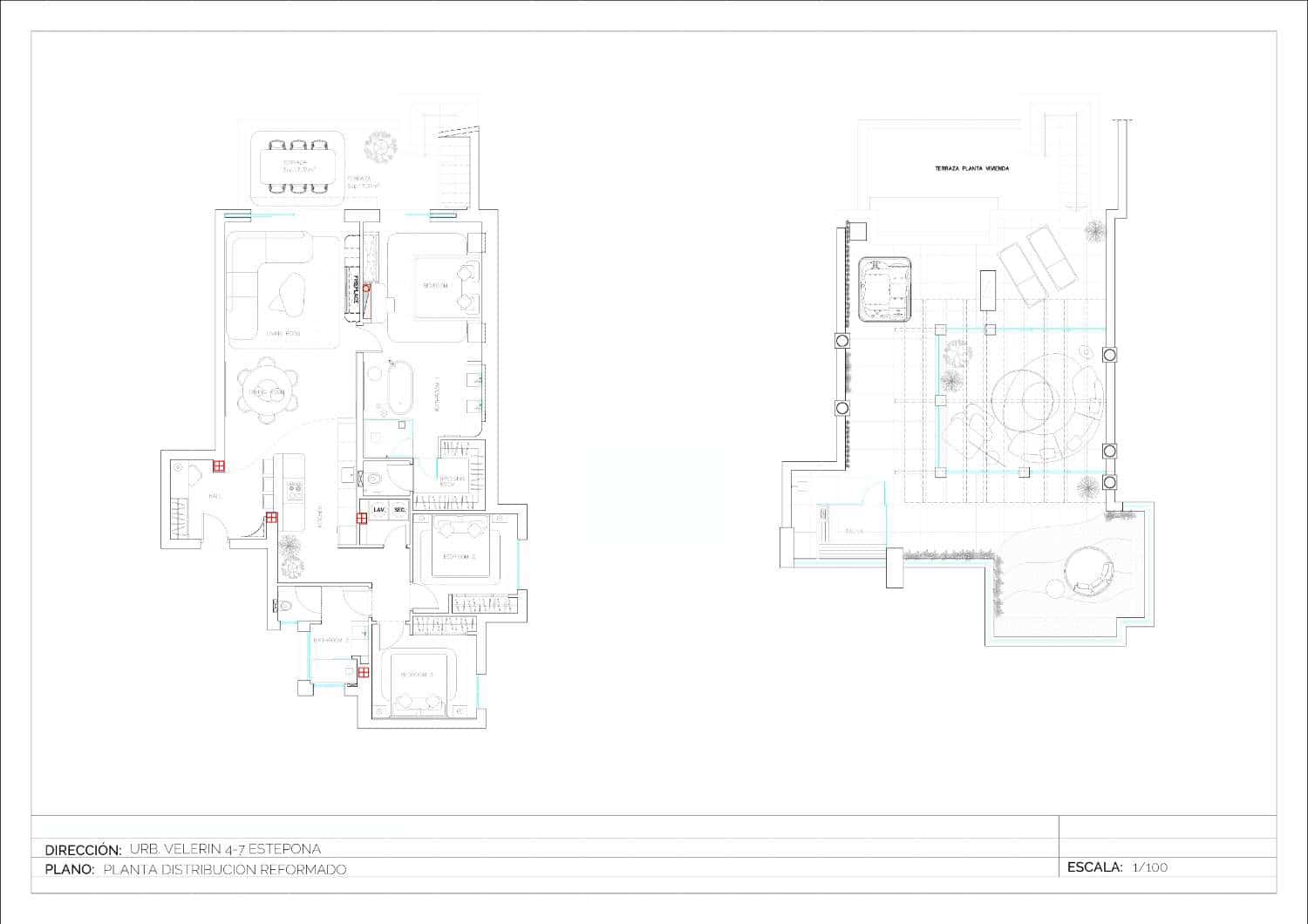 3 Zimmer Penthouse zu verkaufen in El Velerin mit Pool - 2.695.000 € (Ref: 9591744)