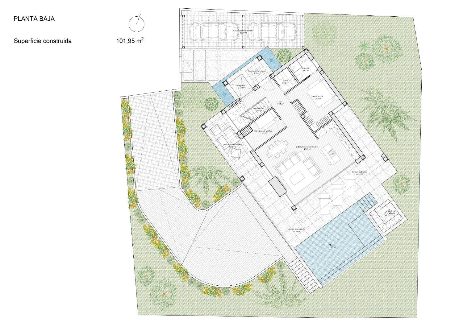 5 chambre Villa/Maison à vendre à Buenas Noches avec piscine - 2 000 000 € (Ref: 9591748)