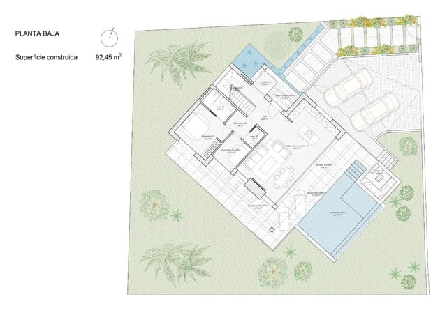 4 makuuhuone Huvila myytävänä paikassa Buenas Noches, Estepona mukana uima-altaan - 1 400 000 € (Ref: 9591749)