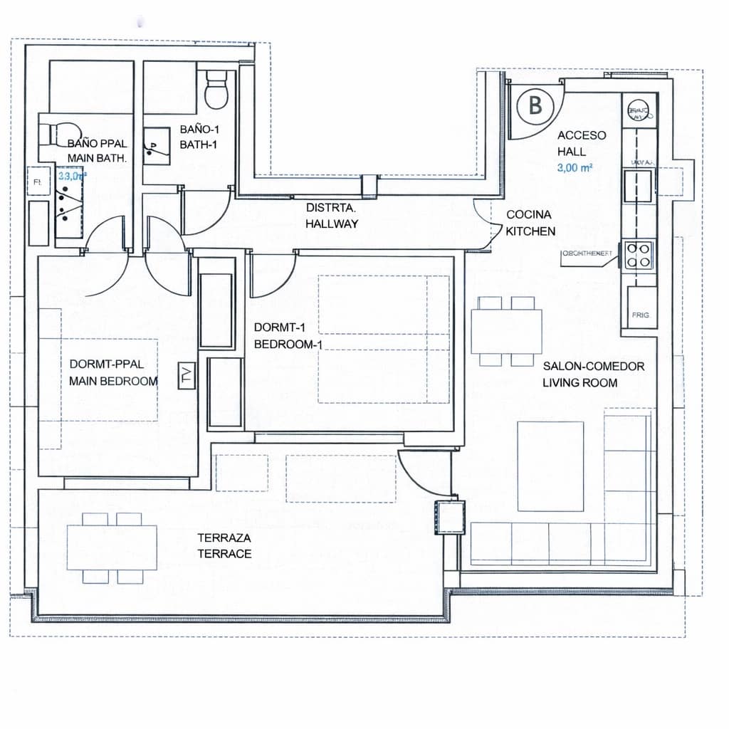 2 Zimmer Apartment zu verkaufen in Punta Prima mit Pool Garage - 489.000 € (Ref: 9715598)