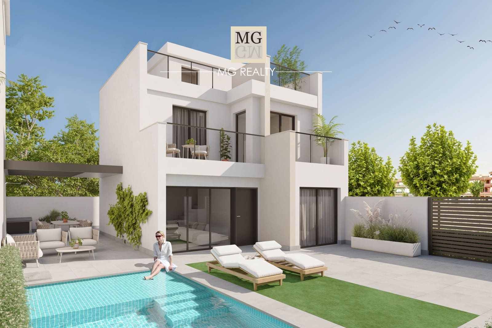 3 sovrum Villa till salu i Los Alcazares med pool garage - 659 000 € (Ref: 9897929)