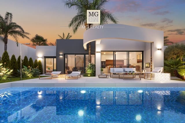 3 Zimmer Villa zu verkaufen in Las Lomas de Rame - Bahía Bella, Los Alcázares mit Pool Garage - 599.000 € (Ref: 9902175)