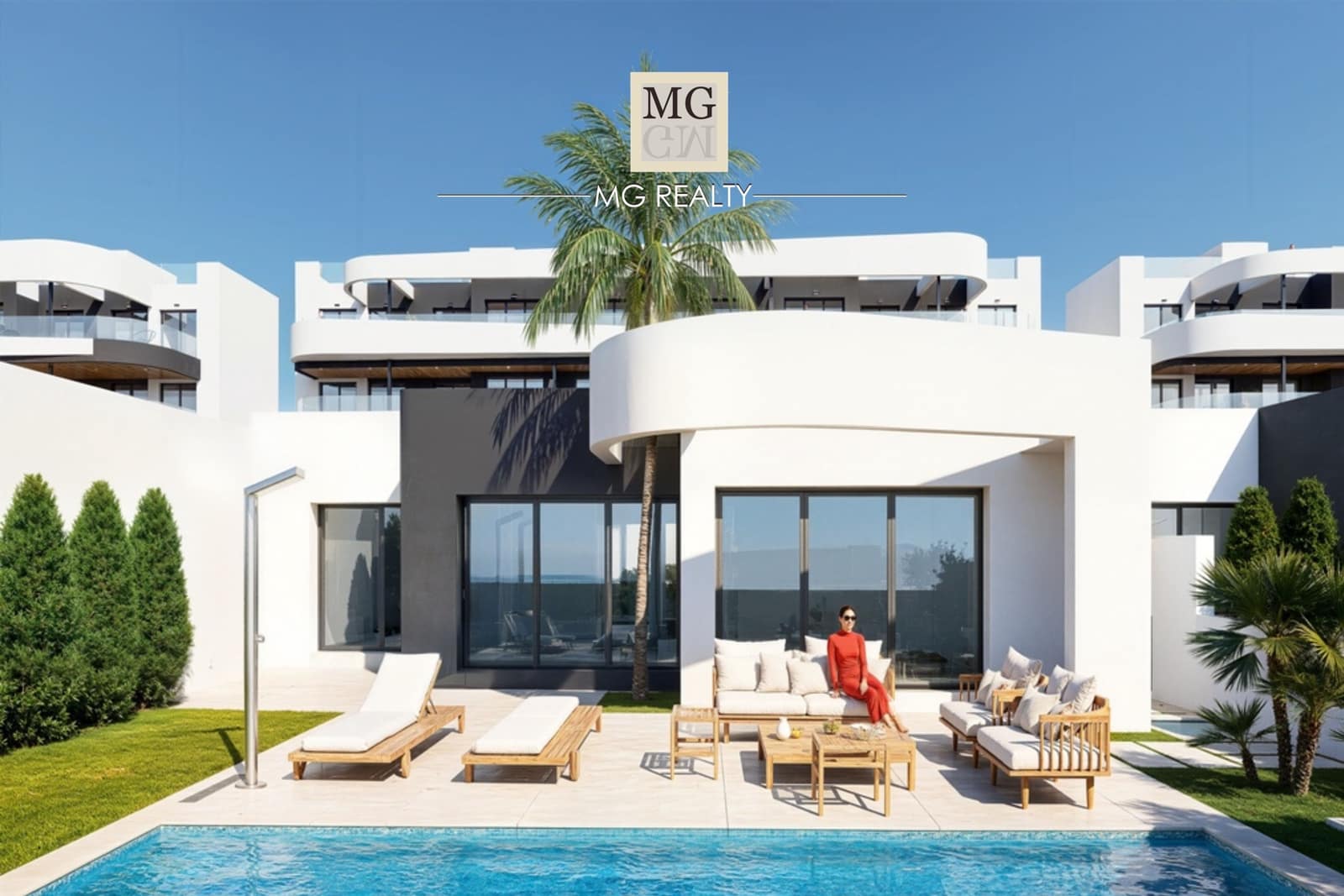 Chalet de 3 habitaciones en Los Alcázares en venta con piscina garaje - 599.000 € (Ref: 9902175)