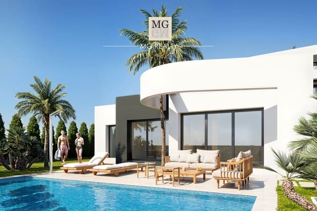 3 Zimmer Villa zu verkaufen in Las Lomas de Rame - Bahía Bella, Los Alcázares mit Pool Garage - 599.000 € (Ref: 9902175)