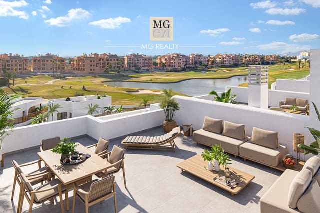 3 sypialnia Penthouse na sprzedaż w Las Lomas de Rame - Bahía Bella, Los Alcázares z basenem garażem - 429 900 € (Ref: 9918944)