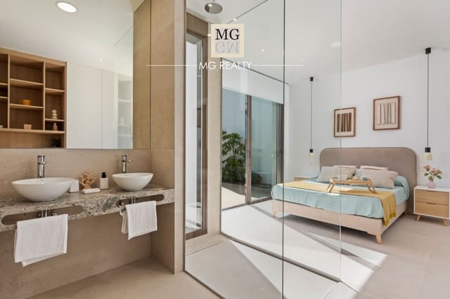 3 slaapkamer Villa te koop in Las Lomas de Rame - Bahía Bella, Los Alcázares met zwembad garage - € 589.900 (Ref: 9918949)