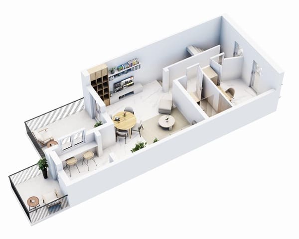 1 makuuhuone Huoneisto myytävänä paikassa Portocristo / Port de Manacor, Manacor - 200 000 € (Ref: 9686371)