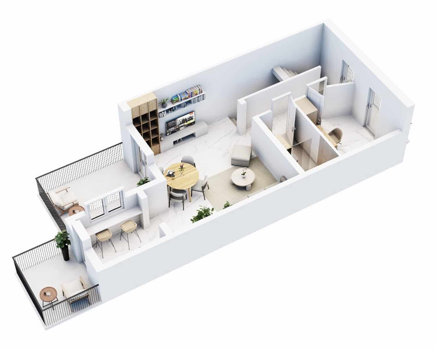1 soverom Leilighet til salgs i Portocristo / Port de Manacor - € 200 000 (Ref: 9686371)