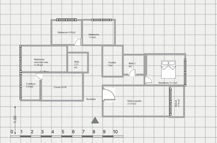 3 Zimmer Wohnung zu verkaufen in Palma de Mallorca - 470.000 € (Ref: 9738503)