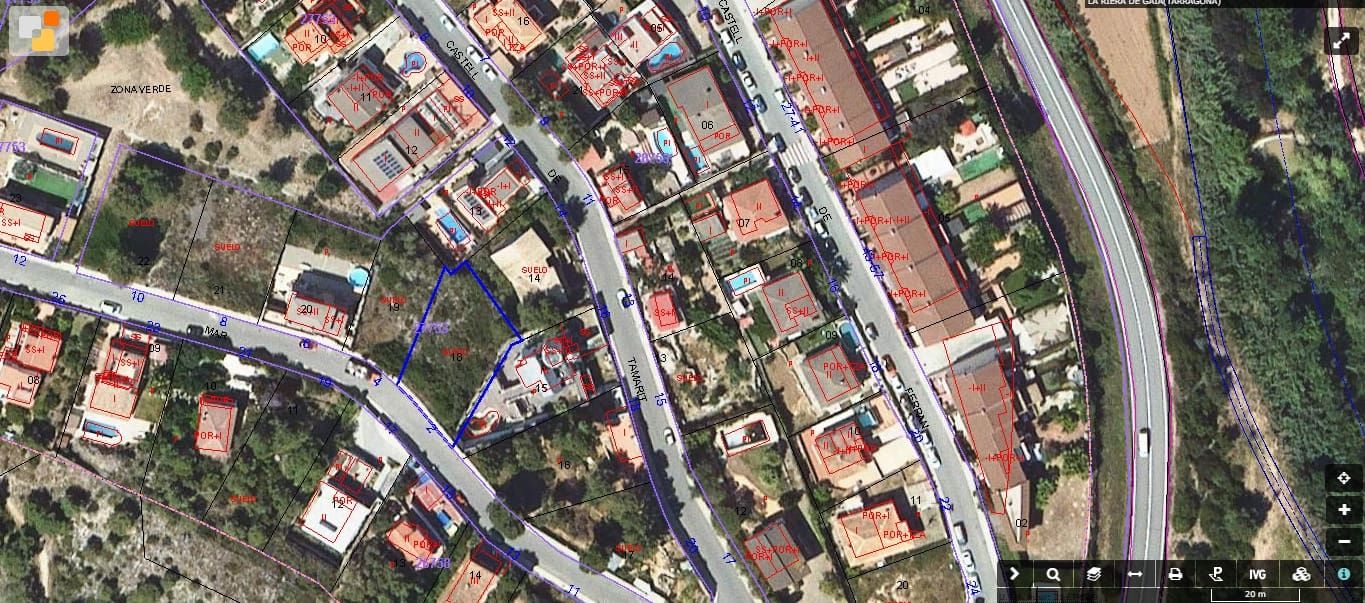 Byggetomt til salgs i La Riera de Gaia - € 70 000 (Ref: 9617928)