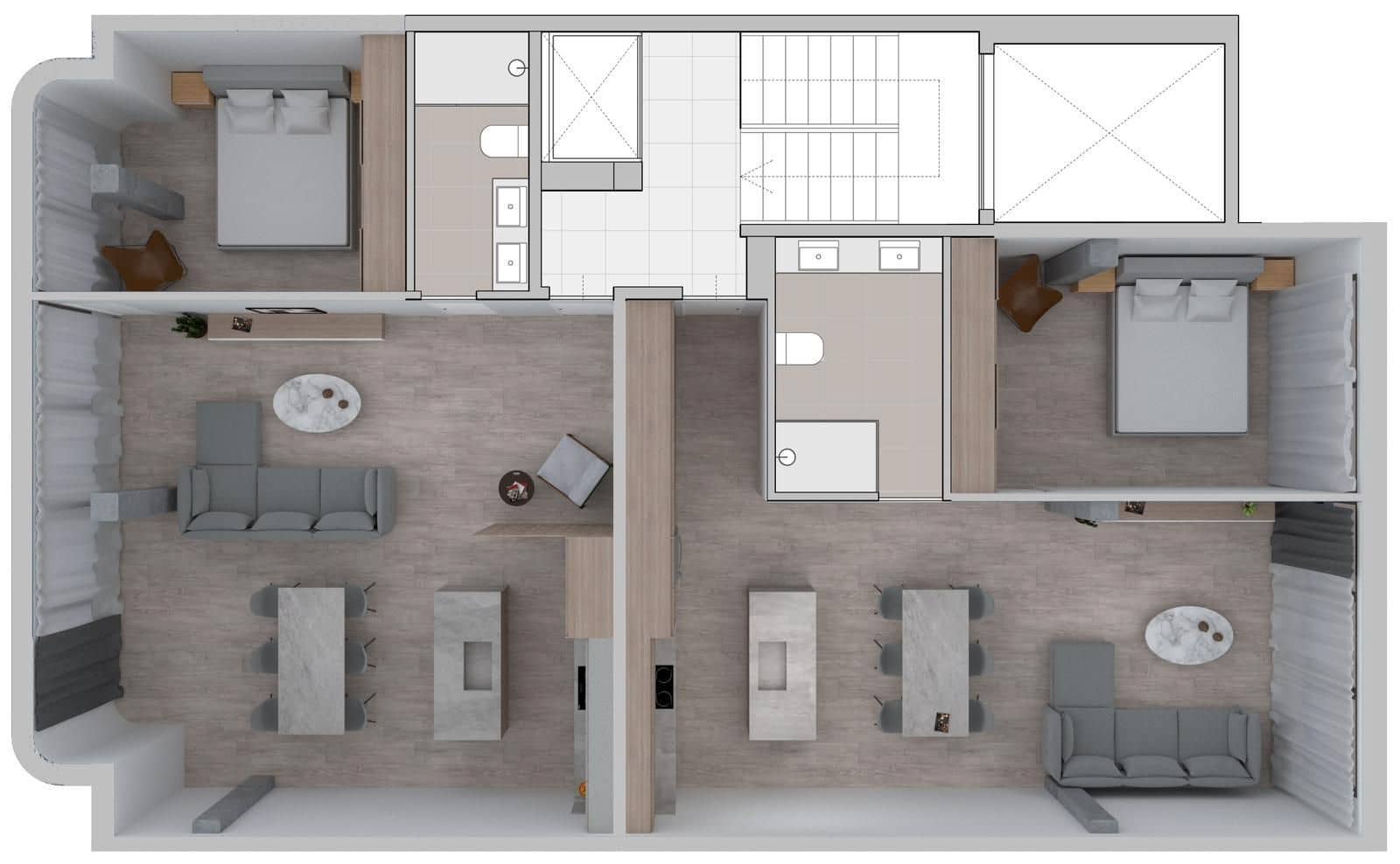 10 sovrum Lägenhet till salu i L'Ametlla de Mar - 800 000 € (Ref: 9617943)