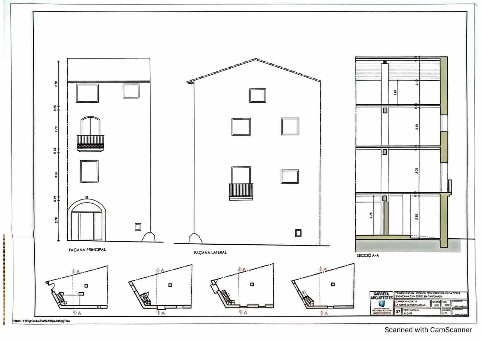 3 sovrum Semi-fristående Villa till salu i La Torre de Fontaubella med garage - 62 000 € (Ref: 9617972)