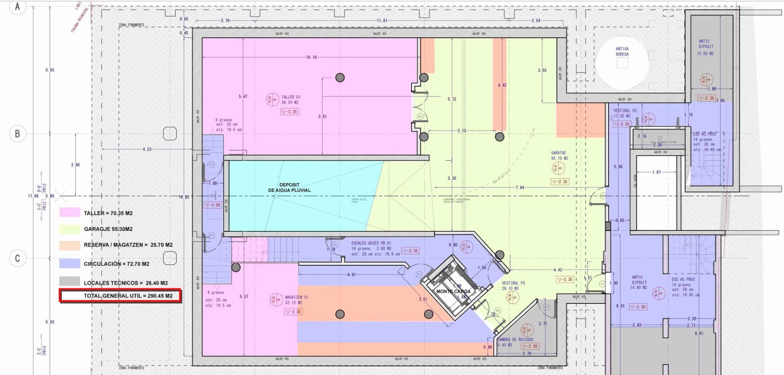 5 makuuhuone Toimisto myytävänä paikassa Barcelona kaupunki mukana uima-altaan 
autotalli - 7 000 000 € (Ref: 9629247)