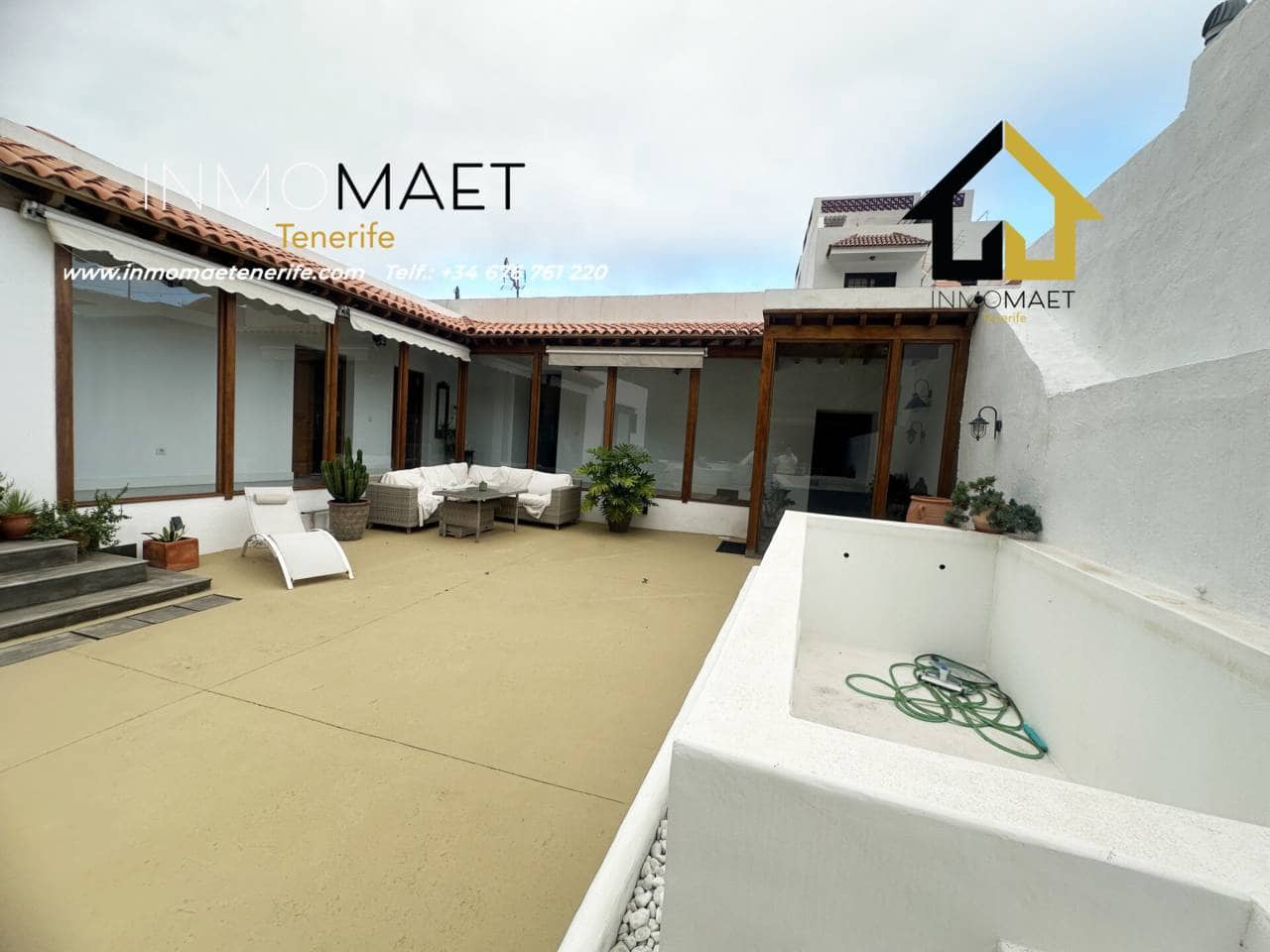 4 makuuhuone Omakotitalo myytävänä paikassa Garachico mukana uima-altaan - 650 000 € (Ref: 9618561)