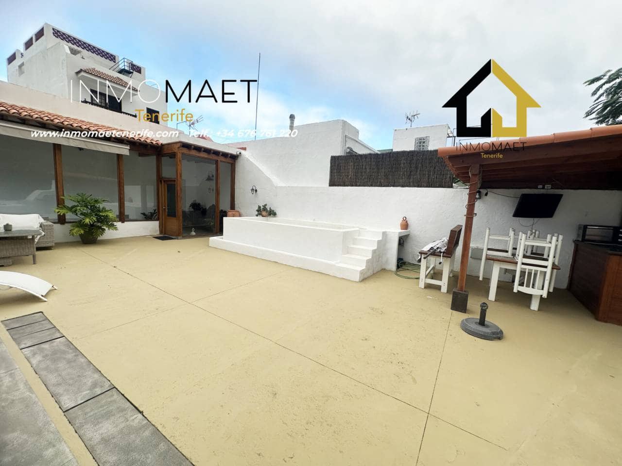 4 makuuhuone Omakotitalo myytävänä paikassa Garachico mukana uima-altaan - 650 000 € (Ref: 9618561)